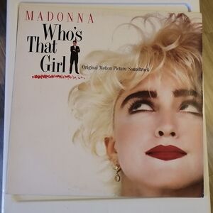 Madonna Who's That Girl Soundtrack Vinyl